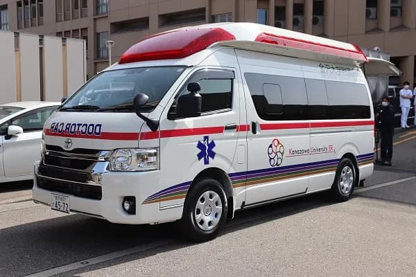 救急車見学ブース