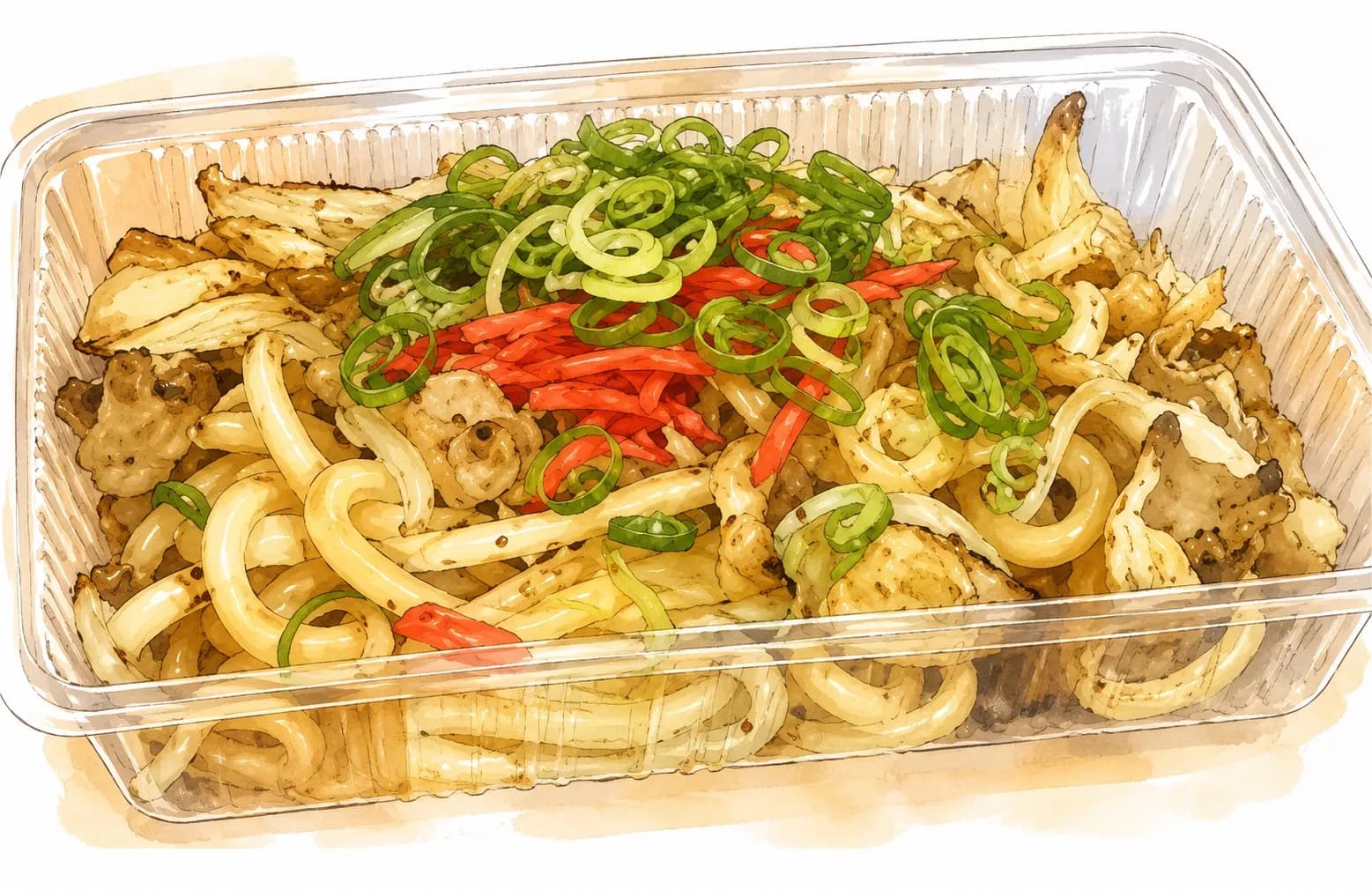 ホルモン焼きうどん・医学展広報部